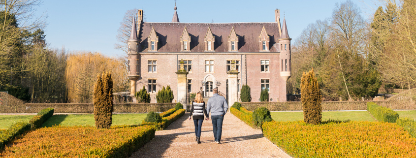 Preweddingshoot Samantha en Danny - Kasteel Terworm