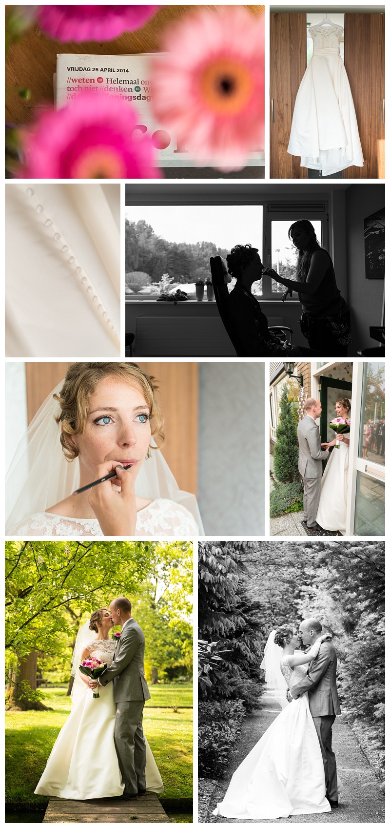 Trouwfoto's Eveliene Steven Rotterdam