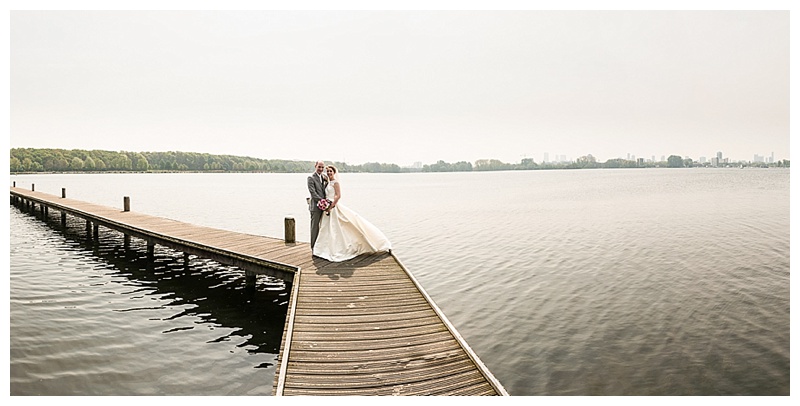 Trouwfoto's Eveliene Steven Rotterdam