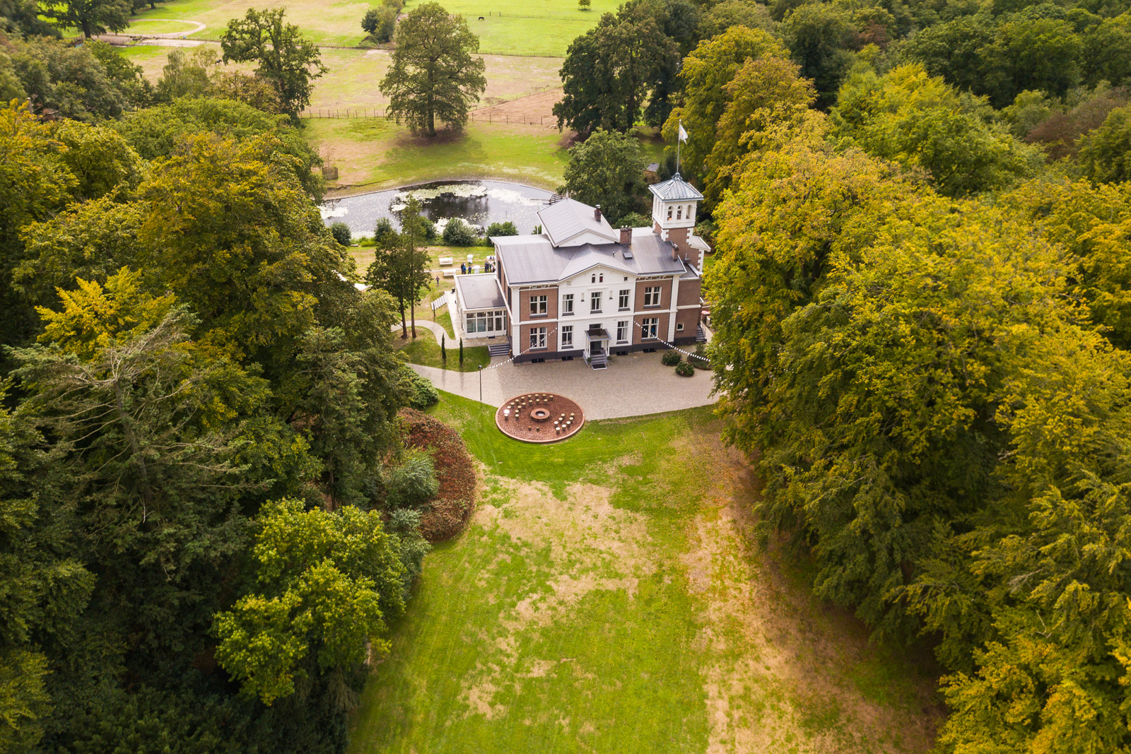 Jachthuis Beukenrode Drone Landgoed