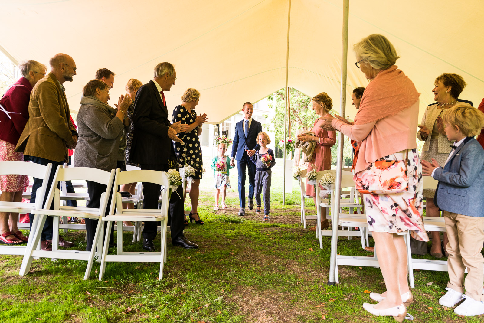Jachthuis Beukenrode Tent Ceremonie