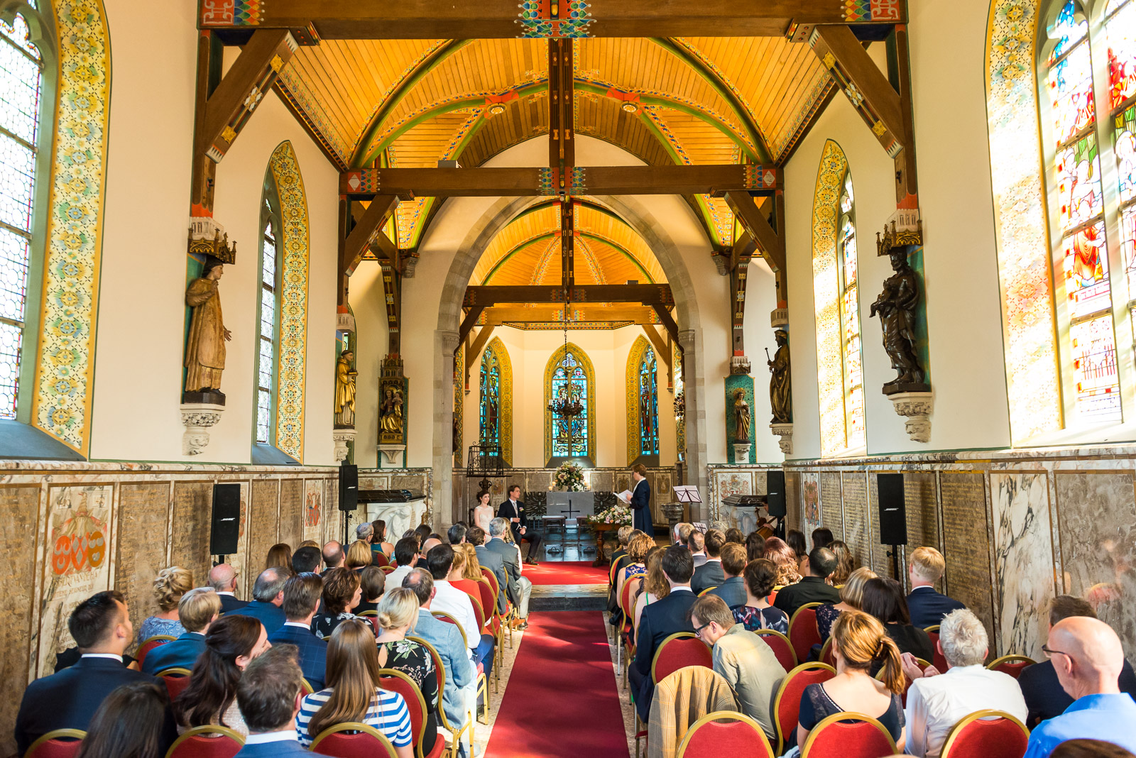 Kapel Kasteel Haarzuilens Ceremonie