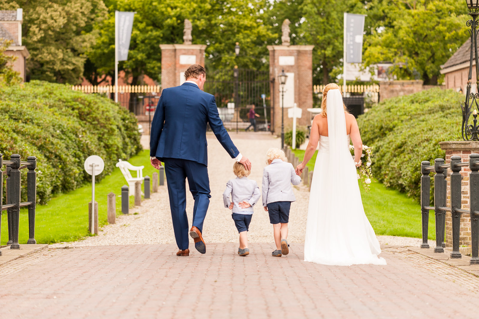 Oprijlaan Fotoshoot Buitenplaats Amerongen Kasteel
