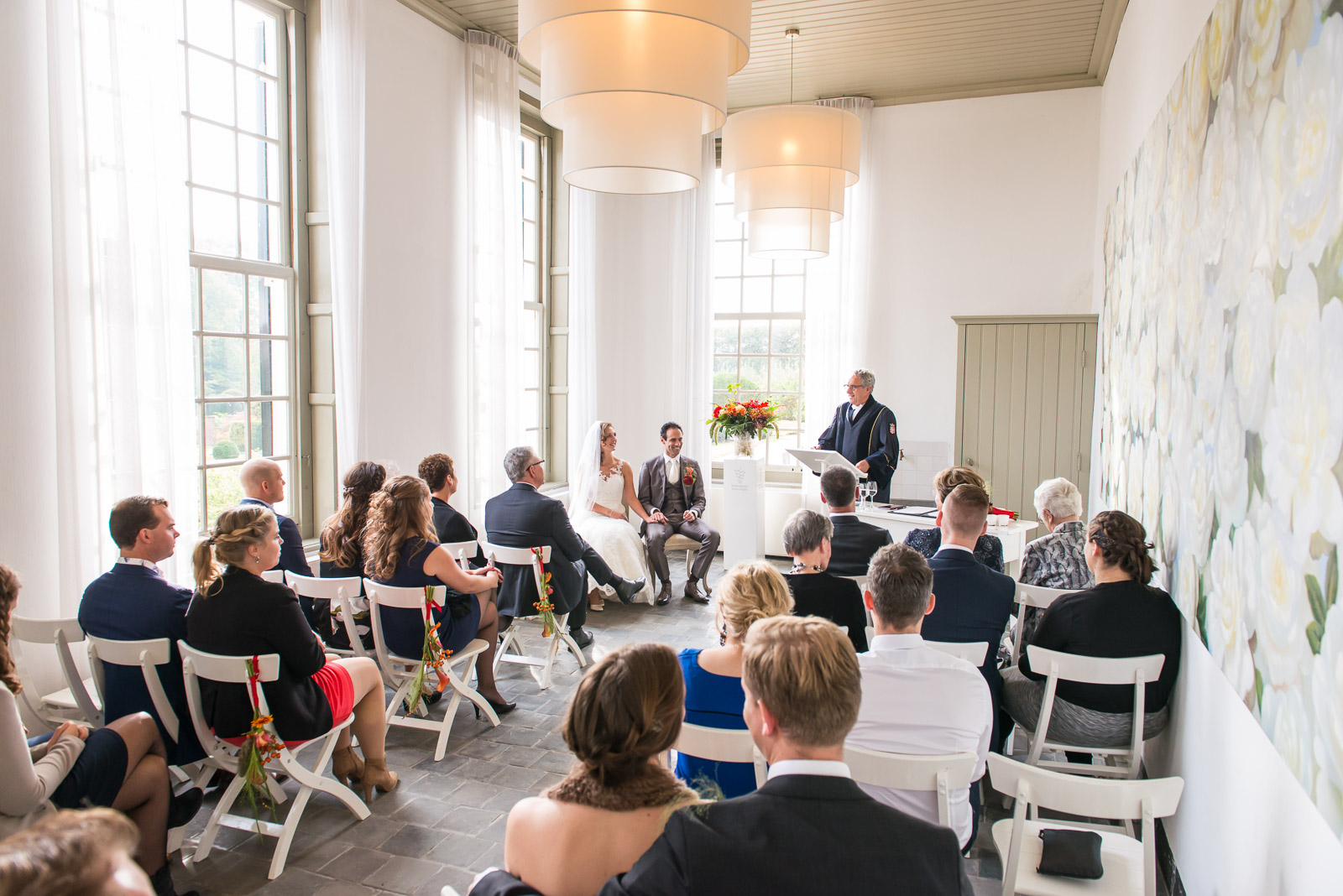 Oranjerie Trouwceremonie Kasteel Buitenplaats Amerongen