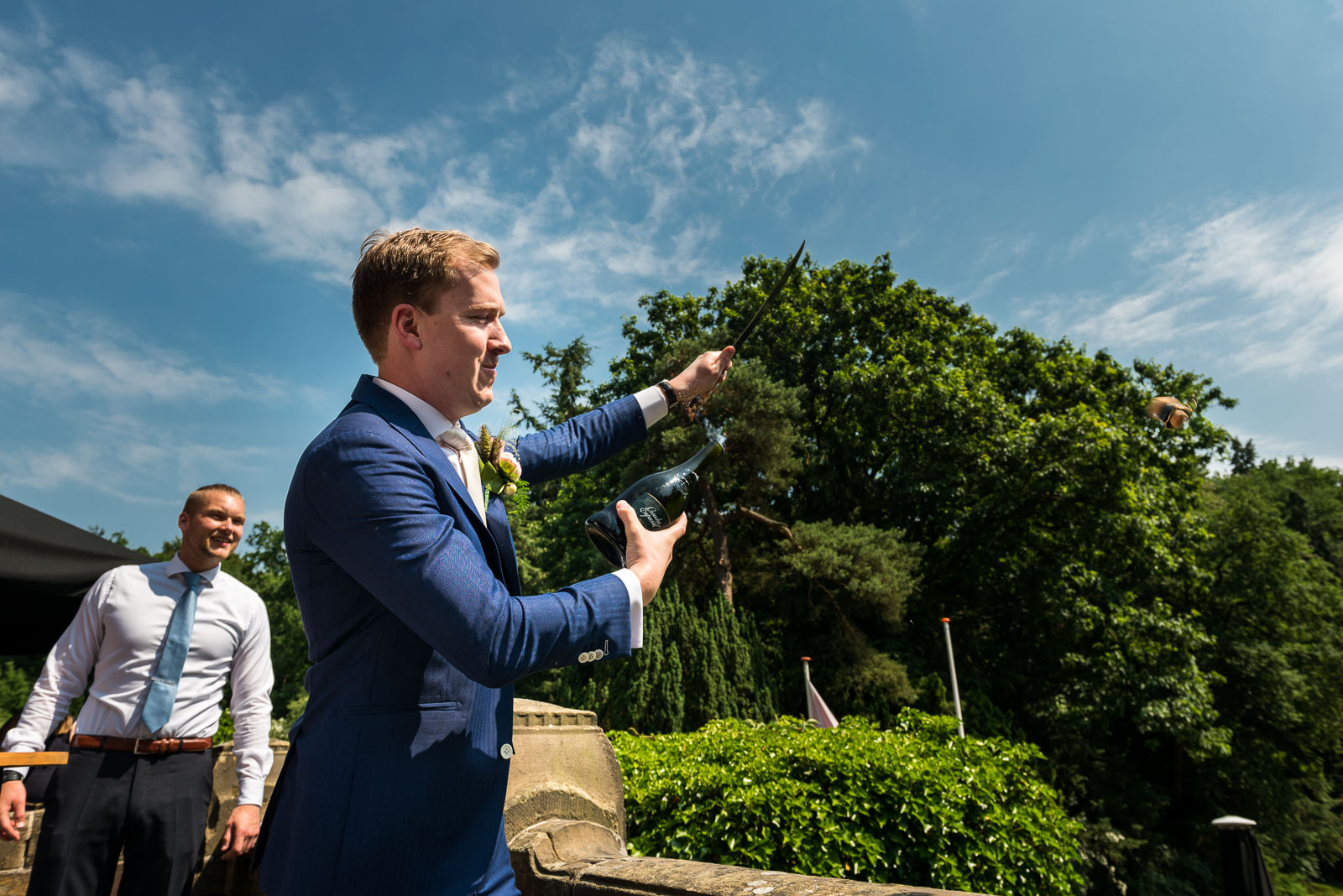 Sabreren Champagne Kasteel Baarn