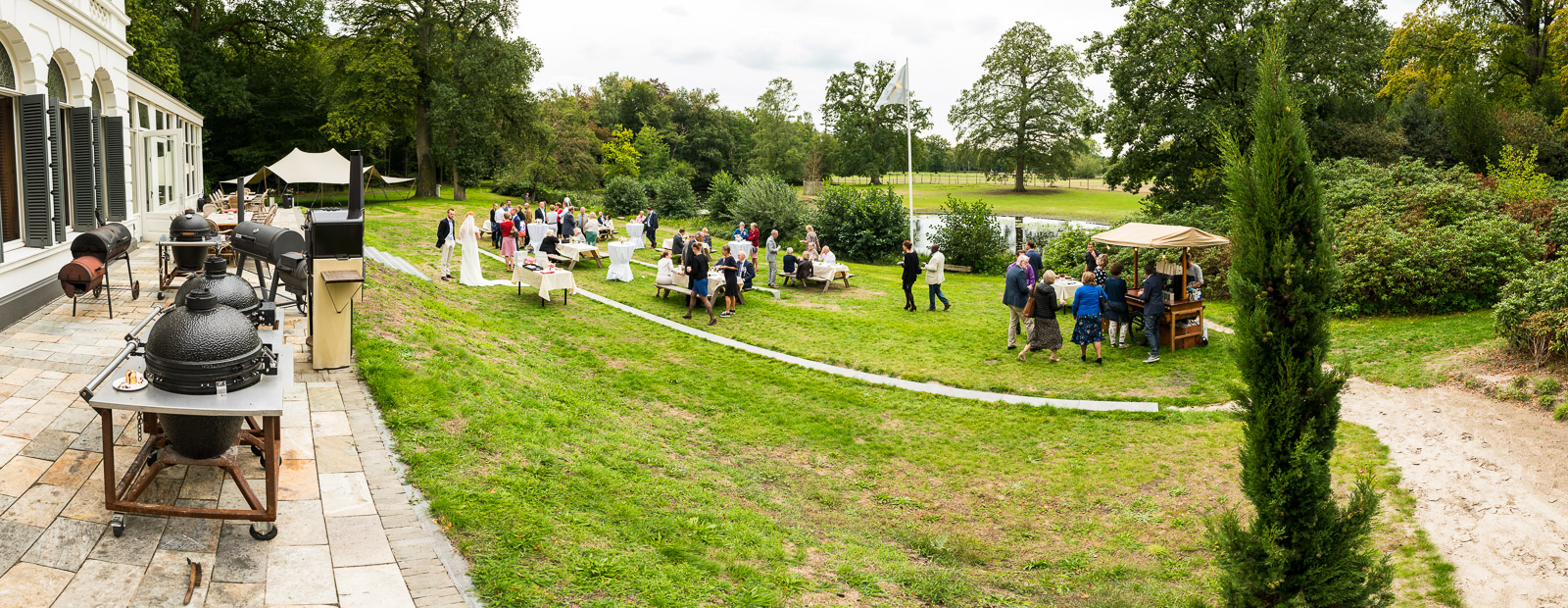 Terras Jachthuis Doorn Beukenrode Landgoed