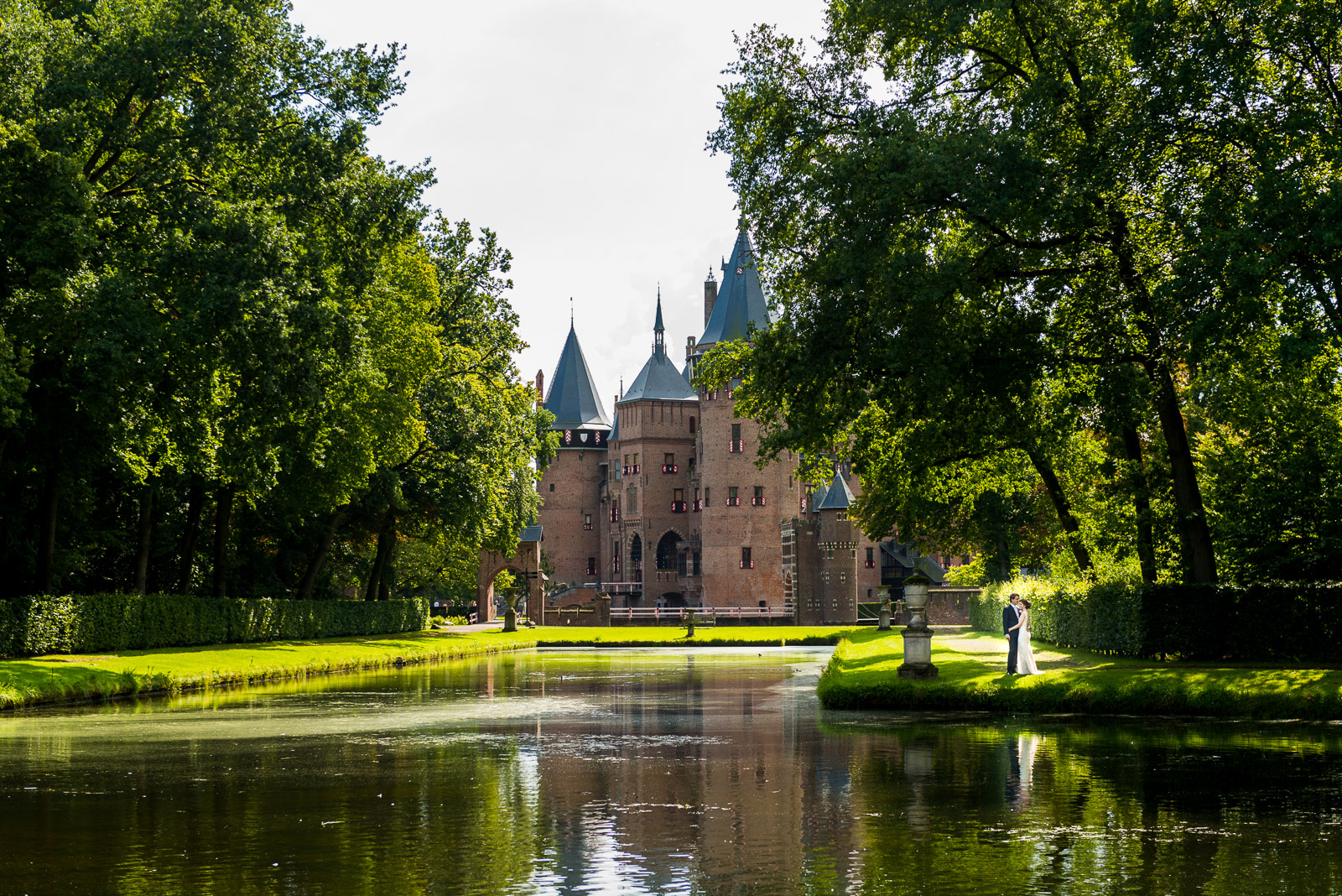 Trouwfoto Kasteel De Haar Landgoed